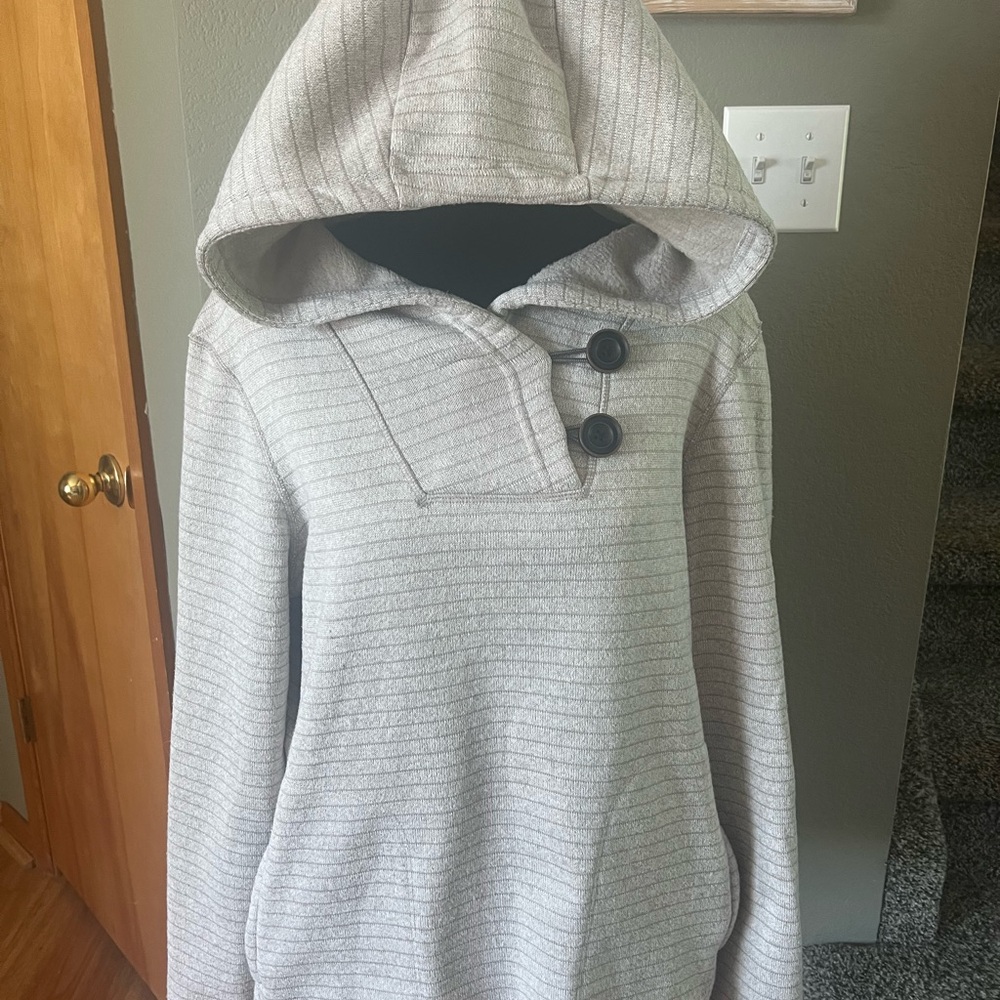 Avalanche Gray Hooded Sweater